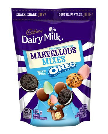 Cadbury Dairy Milk Marvellous Mixes Snack Mix Oreo 150g/5.3oz (Imported from Canada)